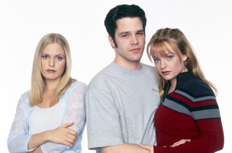 candid0002b.jpg - Terri with Nathaniel Marston (Eddie, ATWT) and  Jamie Dudney (Georgia, ATWT)
