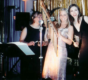 candid0093.jpg - Terri with Eden Riegel at the 12th Annual Satins, Silks & Stars Weekend Benefiting Special Olympics New York in July 2002