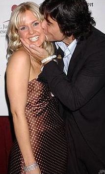candid0109.jpg - Terri with Mark Collier (Mike, ATWT) at the Ninth Annual Daytime Television salutes St. Jude Children's Research Hospital benefit in New York City on October 10, 2003