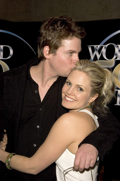 candid0157.jpg - Terri with Trent Dawson (Henry, ATWT) at the  ATWT 50th anniversary party at the Museum of Television and Radio on March 23, 2006 (Thanks to 'Julie Pinson Online' for this picture)