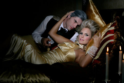 candid0294.jpg - Terri and Austin Peck (Brad, ATWT) as George and Martha Washington for CBS Watch! magazine ( http://www.cbswatchmagazine.com/Cover_Story/first-impressions.php )
