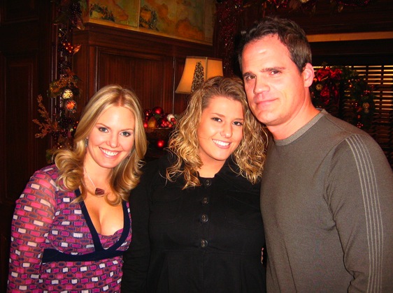 candid0306.jpg - Terri poses with Michael Park (Jack, ATWT) and a fan on the set of AS THE WORLD TURNS (thanks to Elle from http://terriconn.proboards.com for this picture)