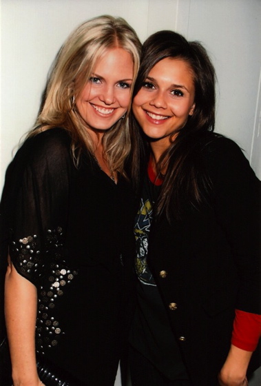 candid0345.jpg - Terri with Alexandra Chando (Maddie, ATWT) at the 5th Annual Rock show for charity to benefit the American Red Cross on October 9, 2009 at the American Red Cross Headquarters, New York City, New York. (Photo by Steven Bergman)