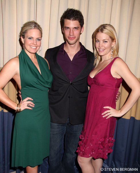 candid0351.jpg - Terri, David Gregory and Bree Williamson attended the 25th Annual Starlight Children's Foundation Gala at The New York Marriott Marquis on March 4, 2010 in New York City. (Photo by Steven Bergman)