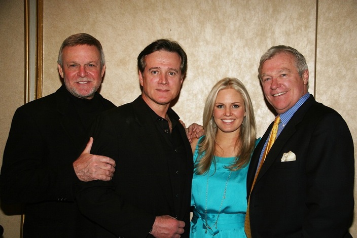 candid0360.jpg - Terri, Ron Raines, Frank Dicopoulos and Jerry verDorn at the Shower with the Stars which benefits the Young Women's Breast Cancer Foundation and Cancer Caring Center of Pittsburgh on March 27, 2010 at the LeMont Restaurant, Pittsburgh, PA. (Photo by Sue Coflin/Max Photos) (thanks to http://terriconn.proboards.com for this picture)