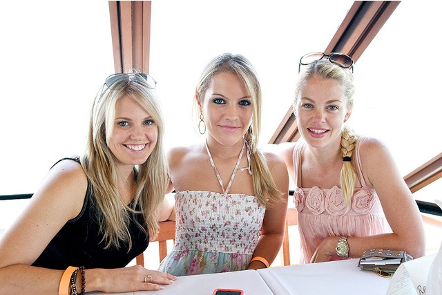 candid0557.jpg - Terri with Kristen Alderson and Bree Williamson at the Cruisin' & Schmoozin' with the Stars on the Marco Island Princess sightseeing tour of Marco Island for SWFL Soapfest Charity Weekend on May 15, 2011  (Photo by Orlando Garcia)