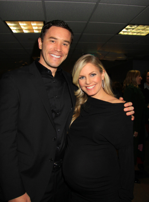 candid0670.jpg - Terri with Tom Pelphrey at the premiere of "Excuse Me For Living" on October 12, 2012 at AMC Loews Village 7, New York City (photo by Sue Coflin/Max Photos)