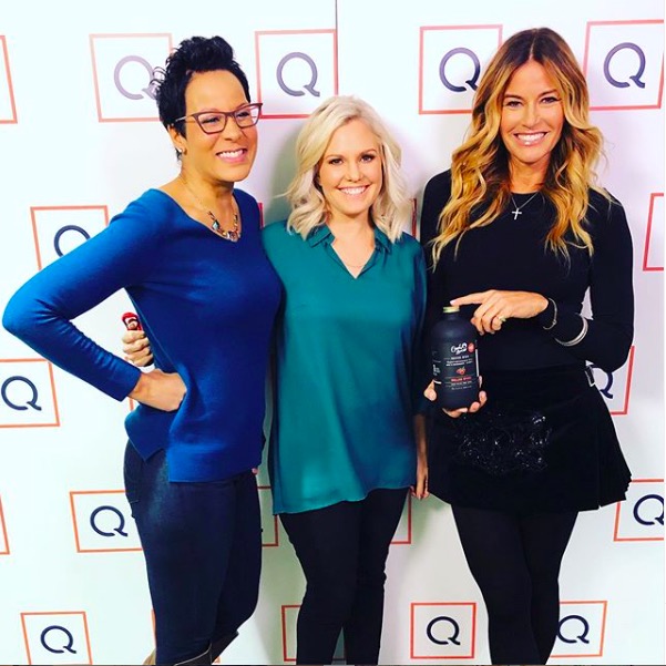 candid0788.jpg - Terri with Rachel Boesing and Kelly Killoren Bensimon at QVC in November 2019 - courtesy of Terri's Instagram page