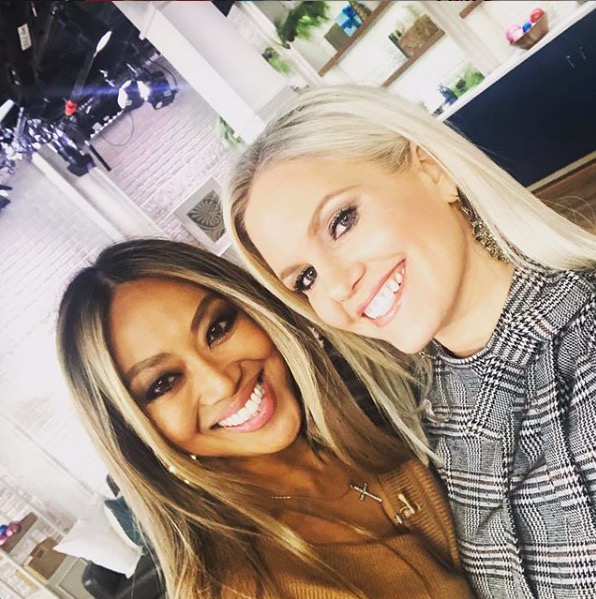 candid0789.jpg - Terri with Mally Roncal at QVC in November 2019 - courtesy of Terri's Instagram page
