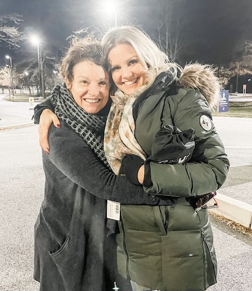 candid0807.jpg - Terri with Jane Treacy in January 2023 - courtesy of Terri's Instagram page