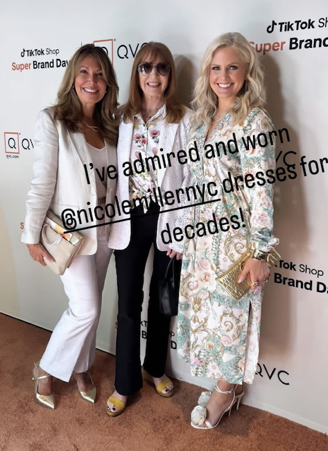 candid0835.png - Terri with Nicole Miller and Janine Graff in May 2025 - courtesy of Terri's Instagram page