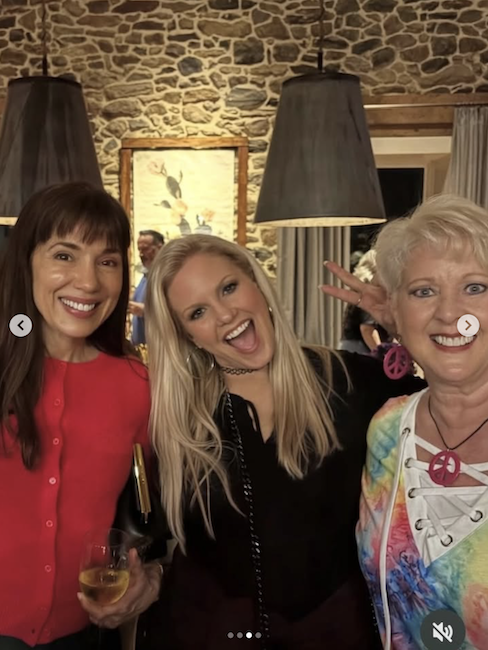 candid0849.png - Terri with Sandra Bennett and Mary Beth Roe in April 2026 - courtesy of Terri's Instagram page