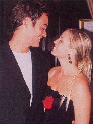 artie0012.jpg - Terri and Artie at their engagement party in 2001  (Photo by Sue Coflin)