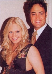 artie0045.jpg - Terri and Artie at The Black Tie and Blackjack Casino Night on February 12, 2005 (Photo by Sue Coflin)