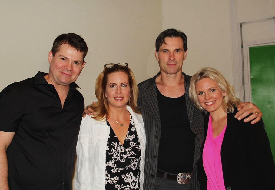 austin0411.jpg - Terri with Trent Dawson, Martha Byrne, and Austin at 'The F' Benefit on June 22, 2018 (Photo by Sue Coflin/Max Photos)