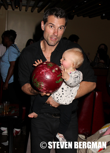 children0053.jpg - Keira and Austin at the 10th Annual "Daytime Stars & Strikes" Charity Bowling Event held at Bowlmor Lanes on October 13, 2013 (Photo by Steven Bergman)