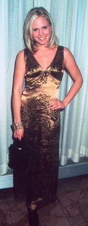 t0101.jpg - Terri at a Proctor & Gamble holiday party in 2001 (photo by Steven Bergman)